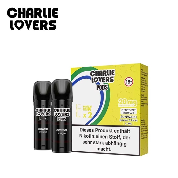 Charlie Lovers - Sunwaiki - Prefilled Pod 2ml/ Stück